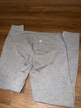 Lululemon Align High-Rise Leggings 25” in Heathered Core Medium Grey Size 6